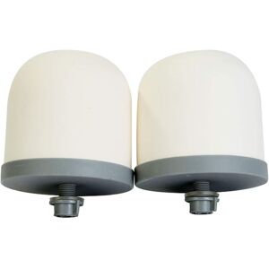 COOCHEER 2 Pack Ceramic Dome Water Filter - Replacement Filters for 0.15-0.5 Micron Water Pre-Filtration Unit - Suitable for Home Water Filtration System COOCHEER 2 Pack Ceramic Dome Water Filter - Replacement Filters for 0.15-0.5 Micron Water Pre-Filtration Unit - Suitable for Home Water Filtration System
