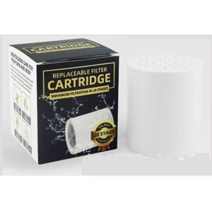 COOCHEER 20-Stage Shower Filter, Single Cartridge, Removes Chlorine, Heavy Metals & Other Sediments, Vitamin C Water Softener COOCHEER 20-Stage Shower Filter, Single Cartridge, Removes Chlorine, Heavy Metals & Other Sediments, Vitamin C Water Softener