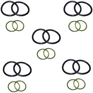 TLILY 20Pcs Automotive Solenoid Valve Type Sealing Ring for 11367560462 11367506178 11367546379 TLILY 20Pcs Automotive Solenoid Valve Type Sealing Ring for 11367560462 11367506178 11367546379