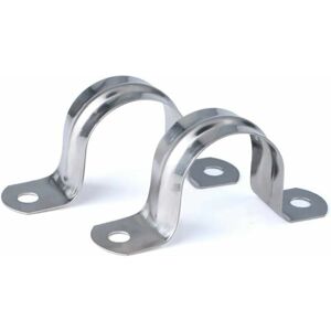 Hoopzi - 25MM 304 Stainless Steel U-Tube Clamp Connecting Ring Hose Clamp Card clamp U-shaped Saddle Card Hose Clip 20PCS Hoopzi - 25MM 304 Stainless Steel U-Tube Clamp Connecting Ring Hose Clamp Card clamp U-shaped Saddle Card Hose Clip 20PCS
