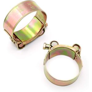 Aougo - 2pcs Stainless Steel Hose Clamps 52-55mm Adjustable Hose Clamps for High Pressure Pipes, Solar Pipes, Swimming Pool Pipes, Grounding Pipes, Aougo - 2pcs Stainless Steel Hose Clamps 52-55mm Adjustable Hose Clamps for High Pressure Pipes, Solar Pipes, Swimming Pool Pipes, Grounding Pipes,