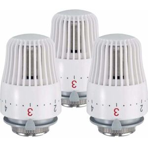 LINGHHANG 3 pcs Thermostatic Head M30 x 1.5 Replacement Head LINGHHANG 3 pcs Thermostatic Head M30 x 1.5 Replacement Head