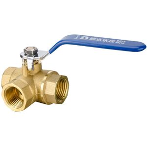GTA 3-Way Ball Valve (L-Port) Series, Lever Handle, Female (DN20 3/4) Forged Brass GTA 3-Way Ball Valve (L-Port) Series, Lever Handle, Female (DN20 3/4) Forged Brass
