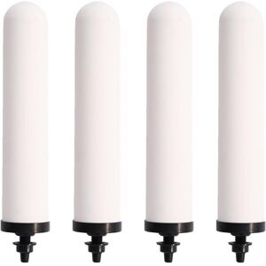 COOCHEER 4 Pack, Ceramic Water Filter, Water Pre-Filter Replacement Water Filter for Home Bucket Filtration System Water Tank COOCHEER 4 Pack, Ceramic Water Filter, Water Pre-Filter Replacement Water Filter for Home Bucket Filtration System Water Tank