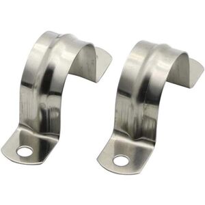 TORMATOR 40MM304 Stainless Steel Tube Clamp, Card Clip, Riding Card Holder, Tube Loop Clamp, U-Type Clamp, Card Clamp, Ohm Card Saddle Card, 16 PCS TORMATOR 40MM304 Stainless Steel Tube Clamp, Card Clip, Riding Card Holder, Tube Loop Clamp, U-Type Clamp, Card Clamp, Ohm Card Saddle Card, 16 PCS