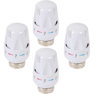 TINOR 4PCS Thermostatic Head Thermostatic Radiator Valve Replacement Head Thermostatic Radiator Valve M30 x 1.5 Thermostatic Radiator Head for Home Office TINOR 4PCS Thermostatic Head Thermostatic Radiator Valve Replacement Head Thermostatic Radiator Valve M30 x 1.5 Thermostatic Radiator Head for Home Office