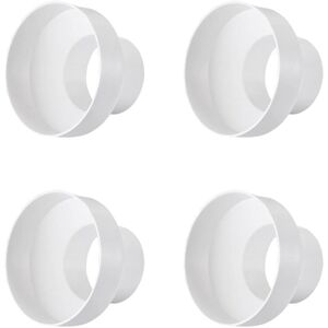 Tlily - 4X Air Duct Adapter Pipe Connector Reducer Ventilation for System (150-100mm) Tlily - 4X Air Duct Adapter Pipe Connector Reducer Ventilation for System (150-100mm)