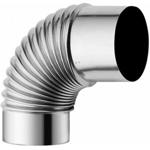 Ymyny - 60mm Stainless Steel Wood Stove Chimney Pipe Elbow Adapter Chimney Pipe Extended for Outdoor Camping Ymyny - 60mm Stainless Steel Wood Stove Chimney Pipe Elbow Adapter Chimney Pipe Extended for Outdoor Camping