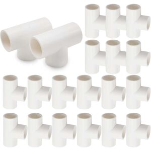 20 Pcs 20mm (1/2') pvc-u Pipe Fitting to three way hose connector garden water pipe connection fitting - Alwaysh 20 Pcs 20mm (1/2') pvc-u Pipe Fitting to three way hose connector garden water pipe connection fitting - Alwaysh