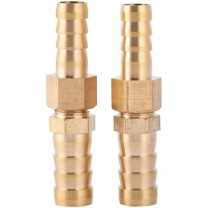 TEHTUY Brass Fitting Barb Tail Reducer Connector (8mm-10mm 2 pcs) TEHTUY Brass Fitting Barb Tail Reducer Connector (8mm-10mm 2 pcs)