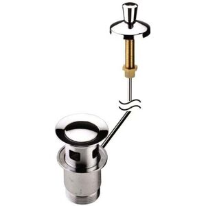 Bristan - Round Pop Up Basin Waste Chrome - Slotted Bristan - Round Pop Up Basin Waste Chrome - Slotted