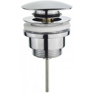 Tycner - Chrome Bathroom Pop Up Sink Plug Waste Push Type 1 1/4 32mm Tycner - Chrome Bathroom Pop Up Sink Plug Waste Push Type 1 1/4 32mm