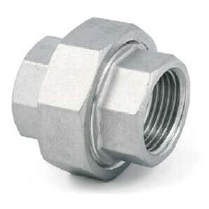 Conical Union 1 inch BSP Female - Female A4 (T316) marine Grade Stainless Steel - Parallel Threads (BSPP / G Thread) Conical Union 1 inch BSP Female - Female A4 (T316) marine Grade Stainless Steel - Parallel Threads (BSPP / G Thread)
