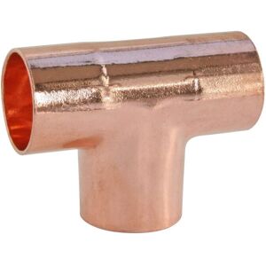 BEIJIYI Copper Solder Fitting - Equal Tee Fitting D16mm (10 Pieces) BEIJIYI Copper Solder Fitting - Equal Tee Fitting D16mm (10 Pieces)