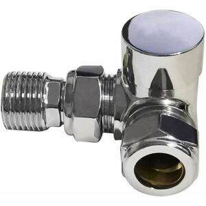 NRG - Corner Manual Radiator Valve Towel Rail Radiator Valve 15mm Central Heating Taps Chrome NRG - Corner Manual Radiator Valve Towel Rail Radiator Valve 15mm Central Heating Taps Chrome
