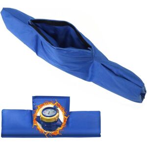 Csparkv - Water Meter Insulation Cover, 55x25cm Insulated Water Meter Cover, Universal Valve Protection, Thicken Anti-Freeze Valve Cover, Winter Pipe Csparkv - Water Meter Insulation Cover, 55x25cm Insulated Water Meter Cover, Universal Valve Protection, Thicken Anti-Freeze Valve Cover, Winter Pipe