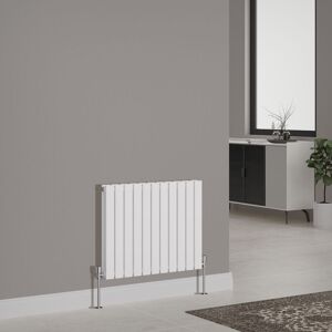 NRG - Designer Radiator Flat Panel Central Heating Rads Horizontal Double 600x748mm White NRG - Designer Radiator Flat Panel Central Heating Rads Horizontal Double 600x748mm White