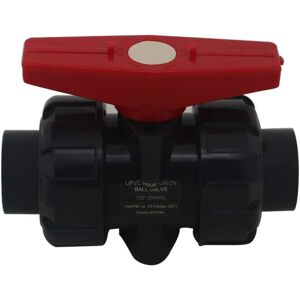 Memkey - Double screw valve for gluing, diameter 20 mm, pvc ball valve, ball valve, ball valve for swimming pool,DN15 (inner diameter 20 mm) Memkey - Double screw valve for gluing, diameter 20 mm, pvc ball valve, ball valve, ball valve for swimming pool,DN15 (inner diameter 20 mm)