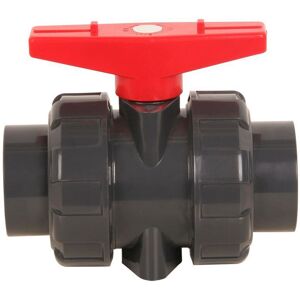 Memkey - Double screw valve for gluing, diameter 25 mm, pvc ball valve, ball valve, ball valve for swimming pool,DN20 (inner diameter 25 mm) Memkey - Double screw valve for gluing, diameter 25 mm, pvc ball valve, ball valve, ball valve for swimming pool,DN20 (inner diameter 25 mm)