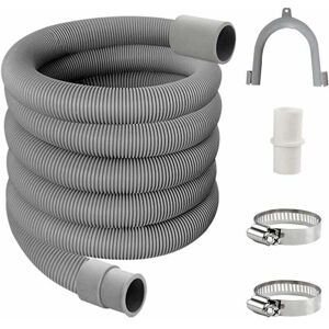 Tonchean - Drain Hose,Washing Machine Extension Kit,Washing Machine Drain Hose,Universal Drain Hose,Water Drain Hose,Washing Machine Hose —2.5M Tonchean - Drain Hose,Washing Machine Extension Kit,Washing Machine Drain Hose,Universal Drain Hose,Water Drain Hose,Washing Machine Hose —2.5M