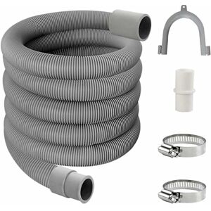 Tonchean - Drain Hose,Washing Machine Extension Kit,Washing Machine Drain Hose,Universal Drain Hose,Water Drain Hose,Washing Machine Hose —2M Tonchean - Drain Hose,Washing Machine Extension Kit,Washing Machine Drain Hose,Universal Drain Hose,Water Drain Hose,Washing Machine Hose —2M