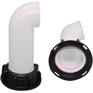 WOIYIC Drain Spout with Nut, Water Tank Nozzle Valve 1000l IBC Tank Extension, Rainwater Extension Extension Nozzle Hose Nozzle Universal Adapter for IBC WOIYIC Drain Spout with Nut, Water Tank Nozzle Valve 1000l IBC Tank Extension, Rainwater Extension Extension Nozzle Hose Nozzle Universal Adapter for IBC