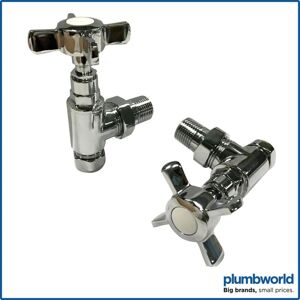 DURATHERM Galiflo Traditional Cross Head Angled Radiator Valve (Pair) DURATHERM Galiflo Traditional Cross Head Angled Radiator Valve (Pair)