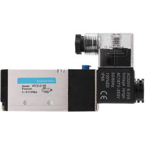 Tlily - Electric Solenoid Valve 5 Way 2 Position 220V Voltage 8mm Connector Tlily - Electric Solenoid Valve 5 Way 2 Position 220V Voltage 8mm Connector