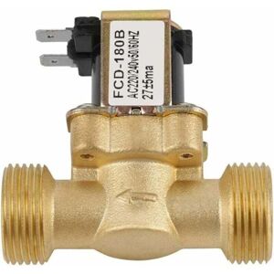YMYNY Electric Solenoid Valve G3/4 Water Inlet 2 Way n/c ac Normally Closed 220/240V FCD-180B mumu YMYNY Electric Solenoid Valve G3/4 Water Inlet 2 Way n/c ac Normally Closed 220/240V FCD-180B mumu