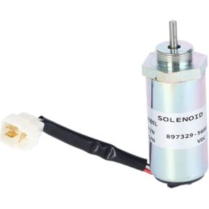 Tlily - Excavator Flameout Switch Solenoid Valve 12V 897329-5680 8973295680 for 70 75 Fuel Stop Tlily - Excavator Flameout Switch Solenoid Valve 12V 897329-5680 8973295680 for 70 75 Fuel Stop
