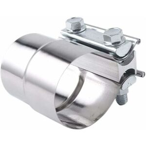 TORMATOR Exhaust Pipe Clamp, Exhaust Pipe Connector, Exhaust Clamp, Exhaust Pipe Fitting, Exhaust Sleeve, Exhaust Clamps for Cars, 2.5 inches TORMATOR Exhaust Pipe Clamp, Exhaust Pipe Connector, Exhaust Clamp, Exhaust Pipe Fitting, Exhaust Sleeve, Exhaust Clamps for Cars, 2.5 inches