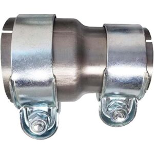 TEHTUY Exhaust Pipe Connector Clamp 45mm to 50mm Reducer Band Stainless Steel Exhaust Pipe Double Clamp Exhaust Sleeve Fitting TEHTUY Exhaust Pipe Connector Clamp 45mm to 50mm Reducer Band Stainless Steel Exhaust Pipe Double Clamp Exhaust Sleeve Fitting
