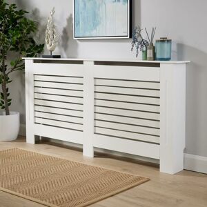 Home Source White Adjustable Radiator Cover - Radiator Cover Home Source White Adjustable Radiator Cover - Radiator Cover
