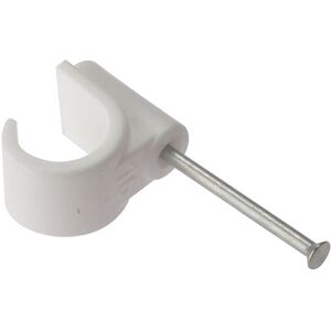 Forgefix - Pipe Clip with Masonry Nail 16mm Box 100 FORPCMN16 Forgefix - Pipe Clip with Masonry Nail 16mm Box 100 FORPCMN16