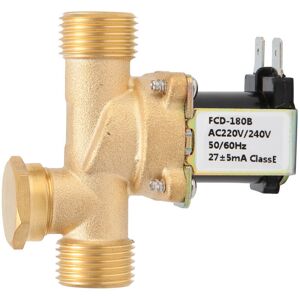 SNQ G1/2 Normally Closed Brass Electromagnetic Solenoid Valve Water Inlet Switch (DC220V)-- SNQ G1/2 Normally Closed Brass Electromagnetic Solenoid Valve Water Inlet Switch (DC220V)--