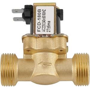 TEHTUY G3/4 Electric Solenoid Valve, 2-Way Water Inlet, N/C, AC, Normally Closed, 220/240V FCD-180B TEHTUY G3/4 Electric Solenoid Valve, 2-Way Water Inlet, N/C, AC, Normally Closed, 220/240V FCD-180B