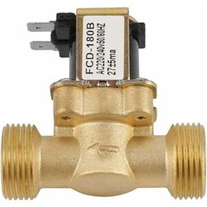 YMYNY G3/4 Electric Solenoid Valve 2 Way Water Inlet n/c ac Normally Closed 220/240V FCD-180B mumu YMYNY G3/4 Electric Solenoid Valve 2 Way Water Inlet n/c ac Normally Closed 220/240V FCD-180B mumu