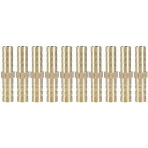 Hoopzi - Hose Connector Tool, Two Way Straight Connector, Straight for Pipe Connection (8mm 10pcs) Hoopzi - Hose Connector Tool, Two Way Straight Connector, Straight for Pipe Connection (8mm 10pcs)