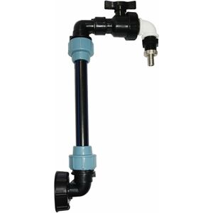 Dewdat - ibc double gooseneck tap made of brass 3/4, ibc tank adapter hn 3/4, for ibc tank Dewdat - ibc double gooseneck tap made of brass 3/4, ibc tank adapter hn 3/4, for ibc tank