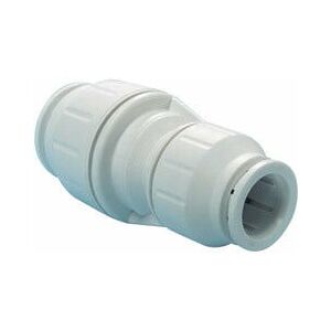 John Guest Speedfit Reducing Straight Coupler - White 15mm x 10mm - Pipe Connector John Guest Speedfit Reducing Straight Coupler - White 15mm x 10mm - Pipe Connector