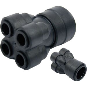 John Guest Speedfit - 4 Way Manifold 22 x 10mm (Pack of 5) John Guest Speedfit - 4 Way Manifold 22 x 10mm (Pack of 5)