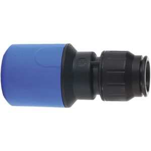 John Guest Speedfit Blue Connector PE-Copper 25 X 22mm UG602B (Pack of 2) John Guest Speedfit Blue Connector PE-Copper 25 X 22mm UG602B (Pack of 2)