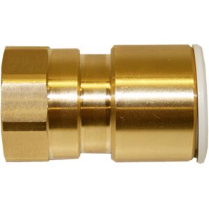John Guest Speedfit - Brass Coupler 22mm x 3/4' Female John Guest Speedfit - Brass Coupler 22mm x 3/4' Female