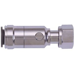 John Guest Speedfit Chrome Plated Service Valve 15mm X 1/2 John Guest Speedfit Chrome Plated Service Valve 15mm X 1/2