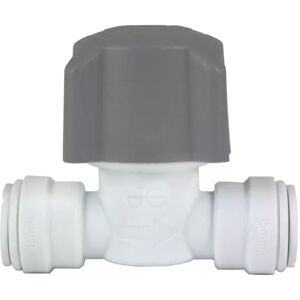 John Guest Speedfit Plastic Stop Valve 15mm (15STV/2) (Pack of 2) John Guest Speedfit Plastic Stop Valve 15mm (15STV/2) (Pack of 2)