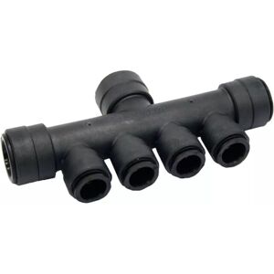 John Guest Speedfit Pre Pack 4 Port Rail Manifold 22 x 10mm SFM522210EP John Guest Speedfit Pre Pack 4 Port Rail Manifold 22 x 10mm SFM522210EP