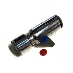 John Guest Speedfit Pre Pack Chrome Ball Valve 22mm 22BVP John Guest Speedfit Pre Pack Chrome Ball Valve 22mm 22BVP
