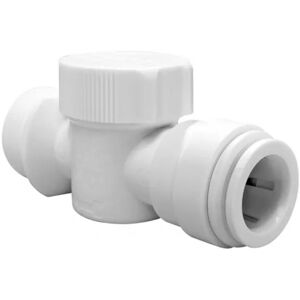 John Guest Speedfit Shut Off Tap 15mm (15ESOT) (Pack of 2) John Guest Speedfit Shut Off Tap 15mm (15ESOT) (Pack of 2)