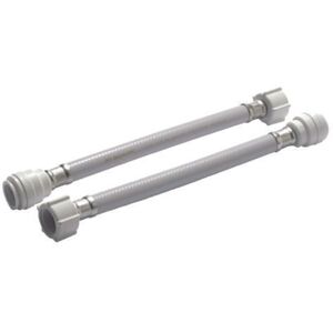 John Guest Speedfit White PVC Hose 300mm-15mm x 3/4" Hand (Pack Of 2) John Guest Speedfit White PVC Hose 300mm-15mm x 3/4" Hand (Pack Of 2)