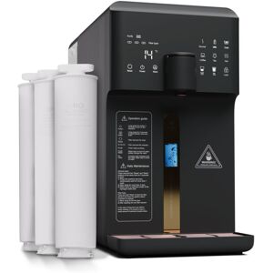 Klarstein - AquaLine Reverse Osmosis Water Filter System For Home, 6L Countertop Water Filter System with Hydrogen Ioniser and Hot Water Function, Klarstein - AquaLine Reverse Osmosis Water Filter System For Home, 6L Countertop Water Filter System with Hydrogen Ioniser and Hot Water Function,